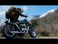 リフレクタープ新色フィールドテストなバイクミニマムソロキャンプ unroof New Item field test.(Part46) solo camping by w650.