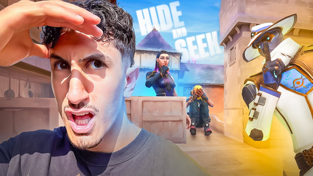 I Hosted Hide and Seek on the *NEW* Map..