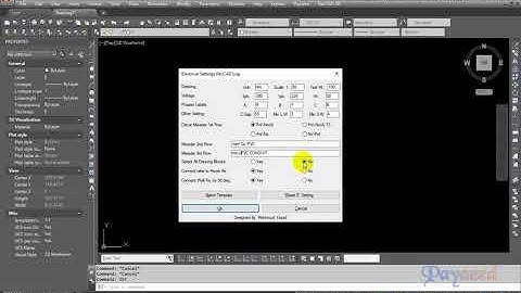 Edit all electrical settings of project (EST) Lisp