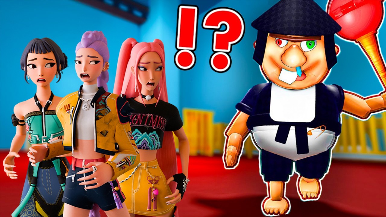Kpop Demon Hunters Plays ESCAPE BABY NINJA BOBBY'S DAYCARE IN ROBLOX (OBBY)