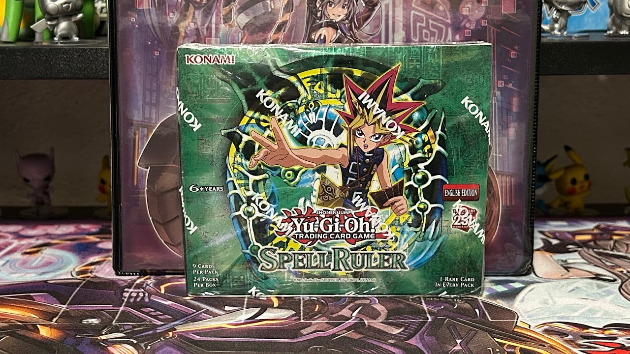 YuGiOh TCG. Quarter Century Spell Ruler Booster Box. Pulled the chase ...