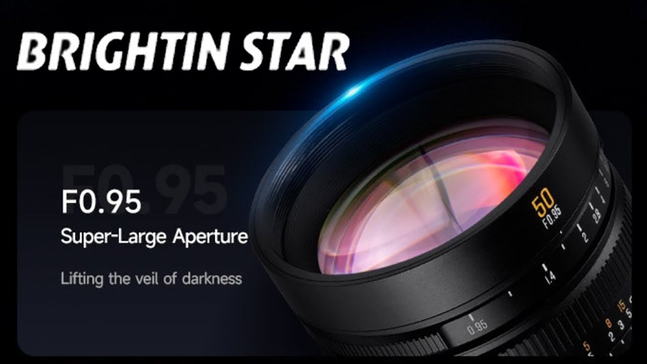 Король Боке на кроп Brightin Star 50mm F0.95 APS-C 2025