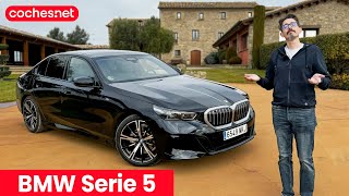 BMW SERIE 5 2024 | Prueba 520d xDrive diesel / Test / Review en español | coches.net