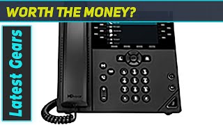 Polycom VVX 450 Business IP Desk Phone: Best 12-Line Phone for Efficient Communication