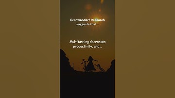 The Myth of Multitasking: Boost Your Focus Now #endorphinboost #exercisepsychology #laughtertherapy