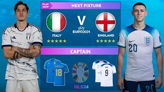 DLS 24 | Italy Vs England | Rashford Is On Fire | Dream League Soccer 2024 Gameplay...