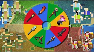 4 Kingdoms Go To War With Random Weapons! - WorldBox