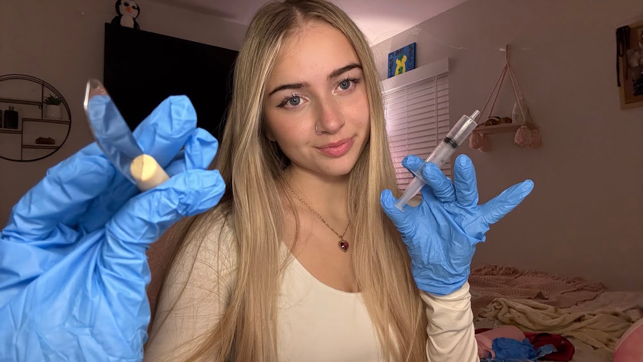 ASMR Plastic Surgery Roleplay💉Gloves, Measuring, Kinda Fast and Aggressive