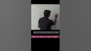 Left shift operator in Verilog