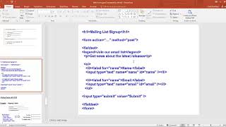 Web Forms, Part 2/2