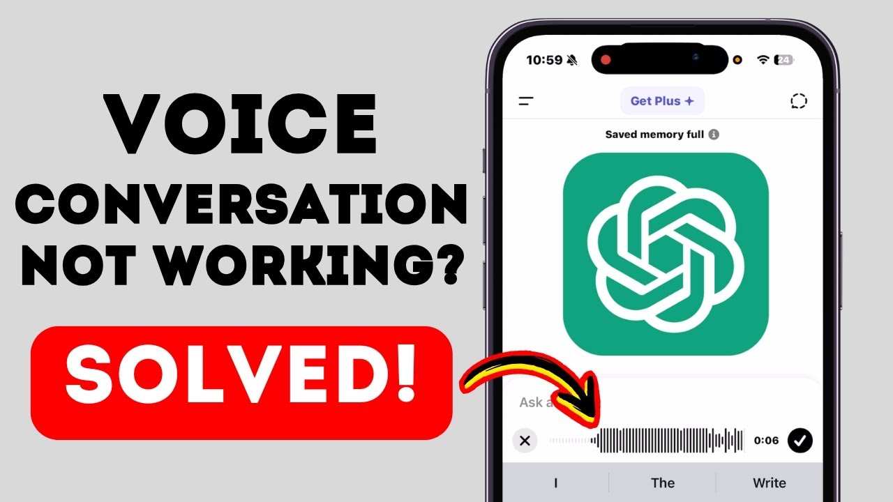 How To FIX ChatGPT Voice Conversation Not Working (2025) - YouTube