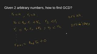 💡 2.2 Euclidean Algorithm — The Smart Way to Compute GCD ⚙️
