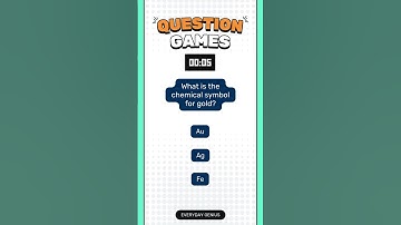 💡 Do You Know the Chemical Symbol for Gold? 🧪✨  #quiz #shortsreels #trivia