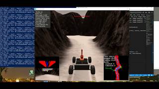 Unity3D Mars autonomous rover