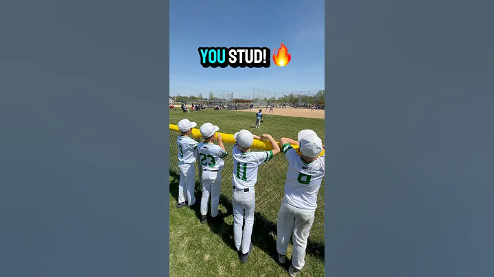 Heckles of positivity 😊 #baseball #smile #bros #sub