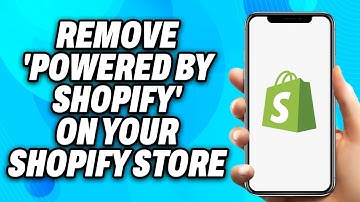 How to Remove Powered By Shopify on your Shopify Store (2025) - Easy Fix