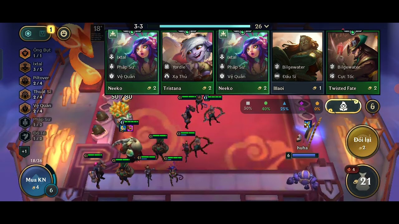 Hành trình Leo rank cao thủ trong DTCL ngày 17