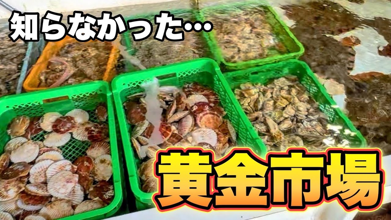 【北海道】こんな場所に市場が…。釣り人しか知らない『黄金市場』