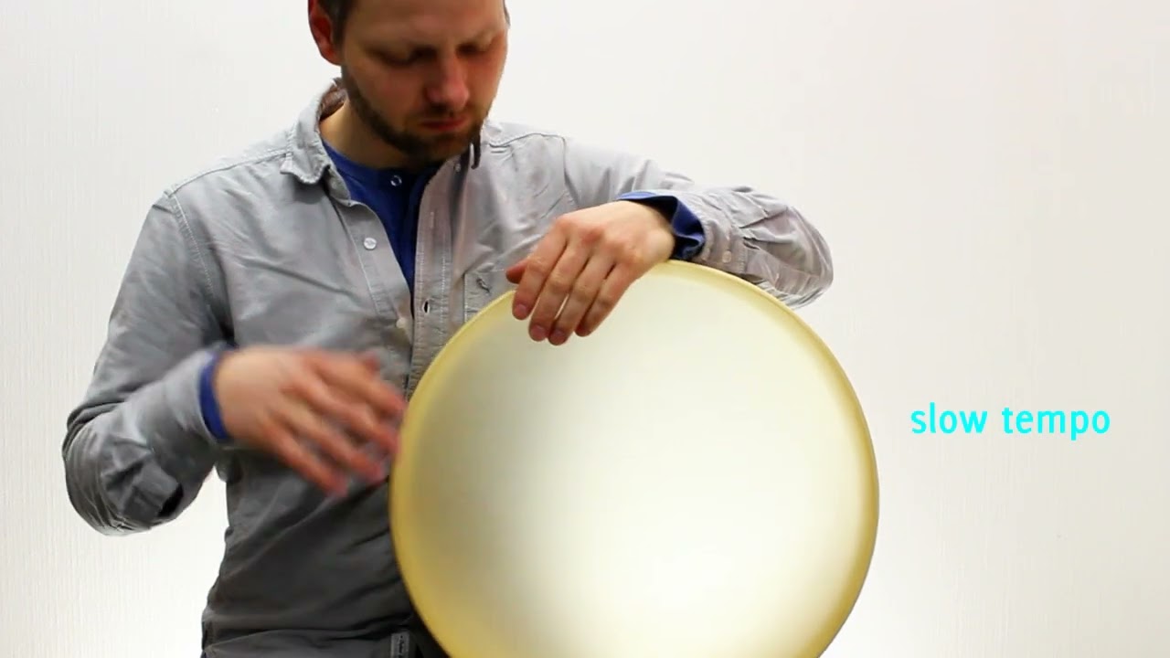 TRIPLE Basic Pattern 1 (Darbuka) - FRAME DRUM (Rahmentrommel), Instruction Book by Torsten Pfeffer