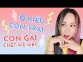 6 KIỂU CON TRAI MÀ CON GÁI THÍCH | 6 TYPES OF GUYS GIRLS LIKE | HƯƠNG WITCH