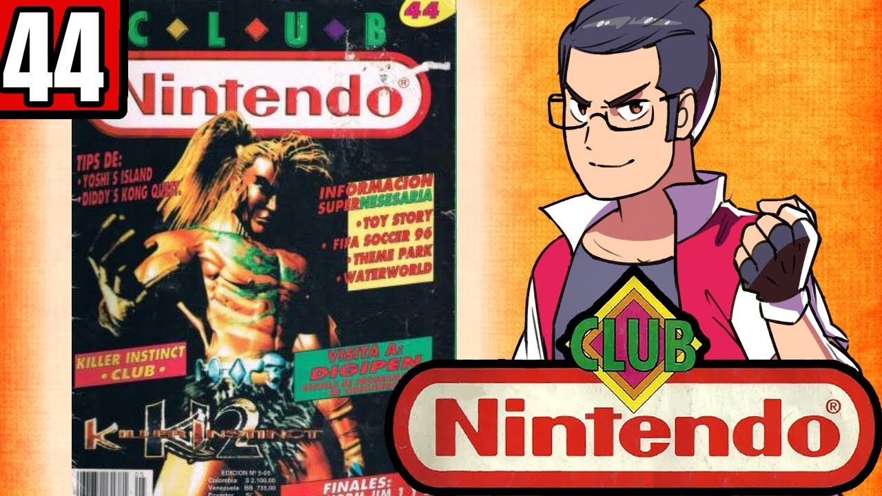 QUIERO IR A DIGIPEN Y LA OBSESIÓN POR KILLER INSTINCT - Revista Club Nintendo #44 (1996) - Dinocov