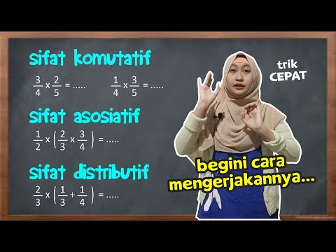 Video: Apa sifat-sifat perkalian dan apa artinya?