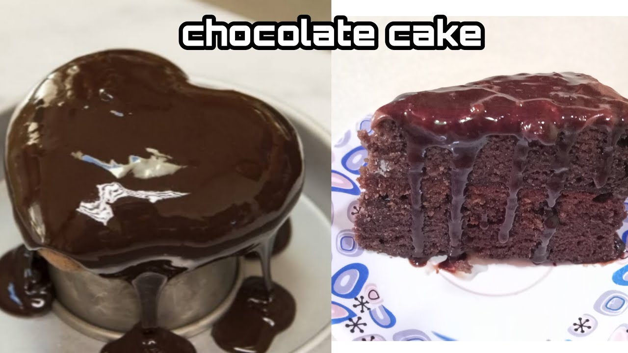 Chocolate cakeeasy chocolate glaze cake recipewithout egg condensed