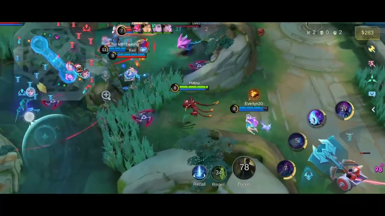 SA SMURF MUNA TAYO' LS SA MAIN, PARA KUMALMA NA SI MOONTON SAKIN. #mlbb #mobilelegendsbangbang