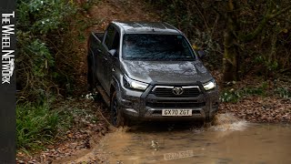 2021 Toyota Hilux Invincible X Offroad Driving uk Spec