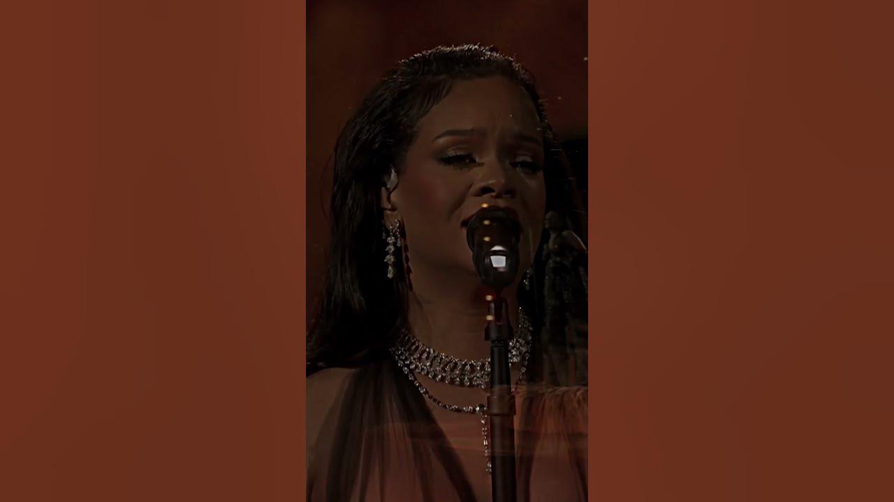 Rihanna’s Haunting Oscars Acapella of ‘Lift Me Up’ 🎤 #VocalsOnly #WakandaForever #Voceux