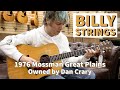 Billy Strings playing a 1976 Mossman Great Plains Owned by Dan Crary at Norman's Rare Guitars