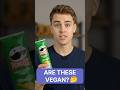 Are Sour Cream Pringles Vegan? 😧 #shorts #ytshorts #usashorts #snacks #cleaneating #feed #usafood