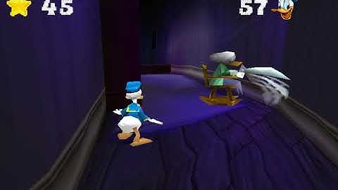 Donald Duck: Quack Attack - 112% Playthrough - Part 24: Eerie Alley (480p)