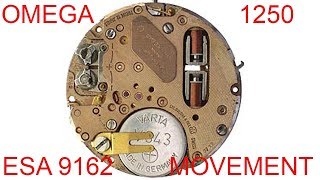 OMEGA CONSTELLATION ETA SWISS - 9162 MOVEMENT | LAU DẦU OMEGA CONTELLATION ESA SWISS - 9162 MOVEMENT