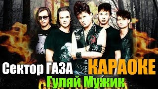 Сектор Газа - Гуляй Мужик Караоке