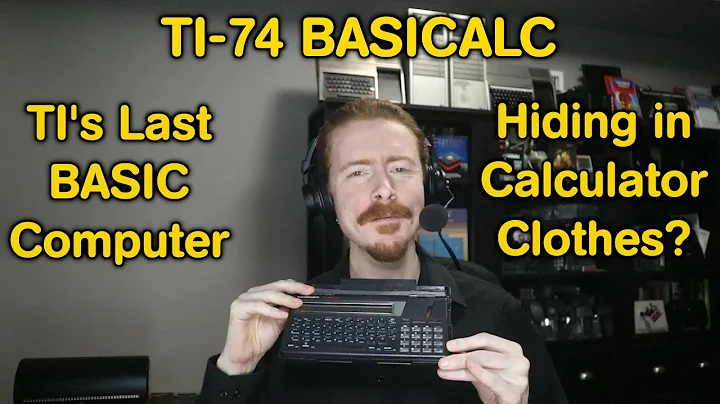 TI-74 BASICalc: TI's Last BASIC Computer, in 1985