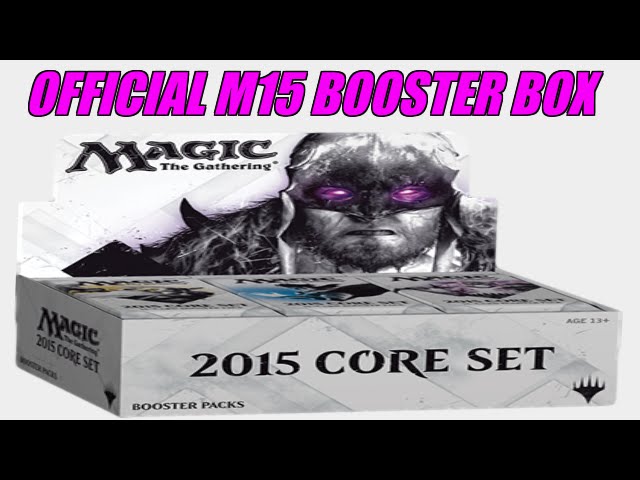 magic the gathering 2015 core set booster box Magic The Gathering: Core Set 2015 - Booster Box main image 0