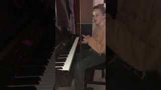 14 Year Old Plays Her Own Version Of Comptine Dun Autre Ete