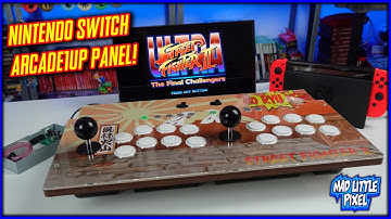 A Nintendo Switch Arcade1UP Machine? 2 Player Control Panel Mod Teardown & Review!