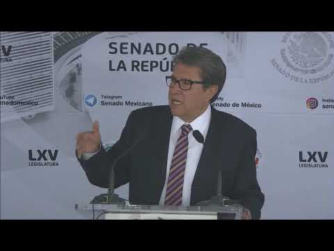 Conferencia del senador Ricardo Monreal, presidente de la JUCOPO, del 23 de septiembre de 2021
