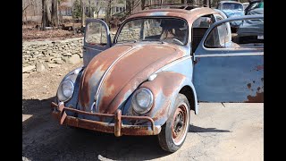 1958 Volkswagen Beetle Ragtop : Starting Work on the 58 Vw Bug Patina Ride .