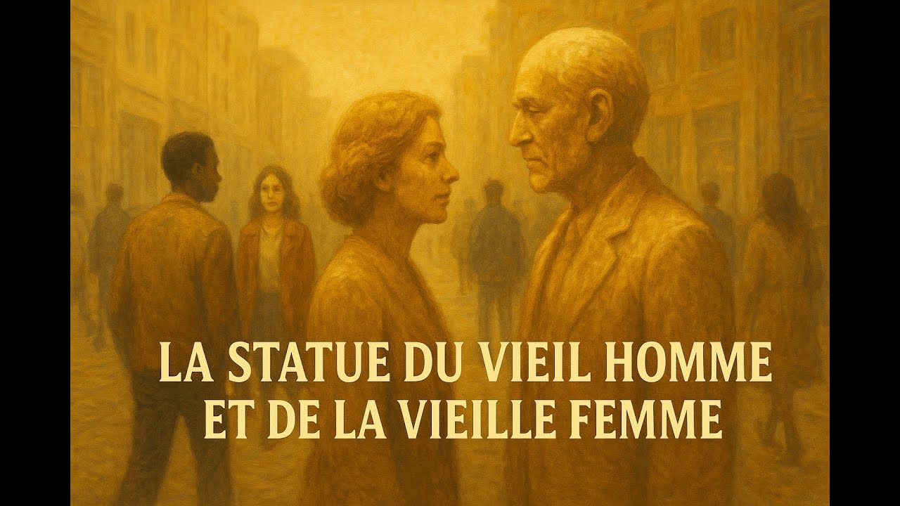 La statue du vieil homme et de la vieille femme (Lecture de contes)
