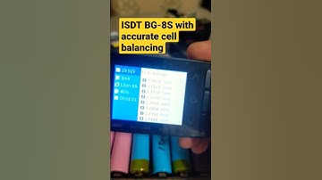 ISDT BG-8S cell balancing performance is good