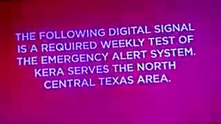 KERA Required Weekly Test With NEW Screen/Voice-Over (EAS #254)
