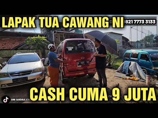 CASH CUMA 9 JUTA AJA NI HARGA MOBIL BEKAS DI SHOWROOM LAPAK TUA CAWANG class=