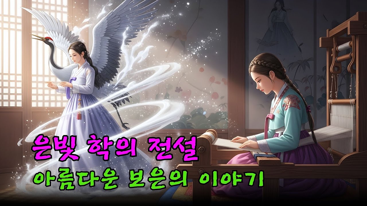 은빛 학의 전설 – 아름다운 보은의 이야기 | 한국 전래동화