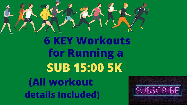 How to run a Faster 5k (SUB 15:00) || 6 KEY Workouts