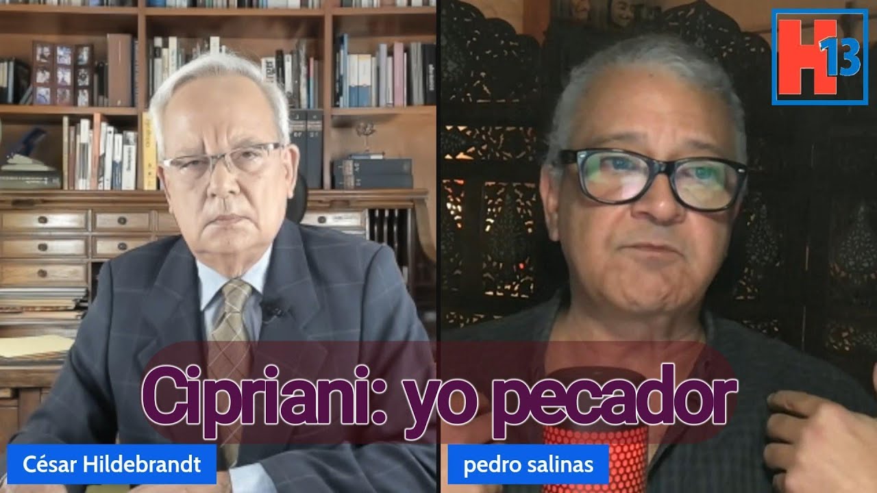 Cipriani: yo pecador