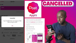 How to cancel Apphi 2020 | Instagram posting App Down