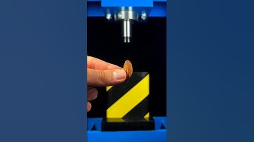 Can an Almond Survive a Hydraulic Press? Watch Now! #shorts #almond